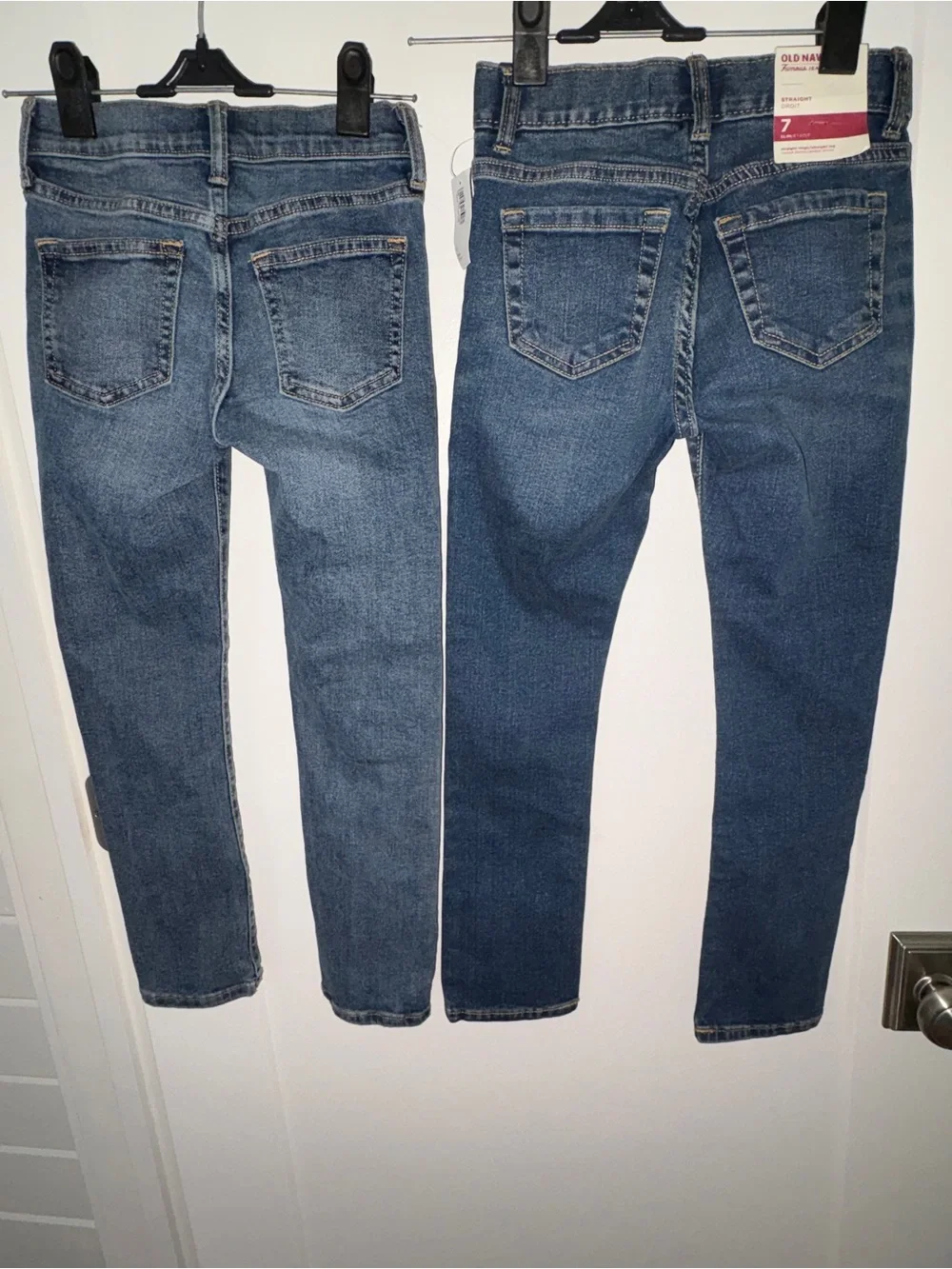 NWT NWOT Old Navy straight and slim jeans bundle boy's 7 slim